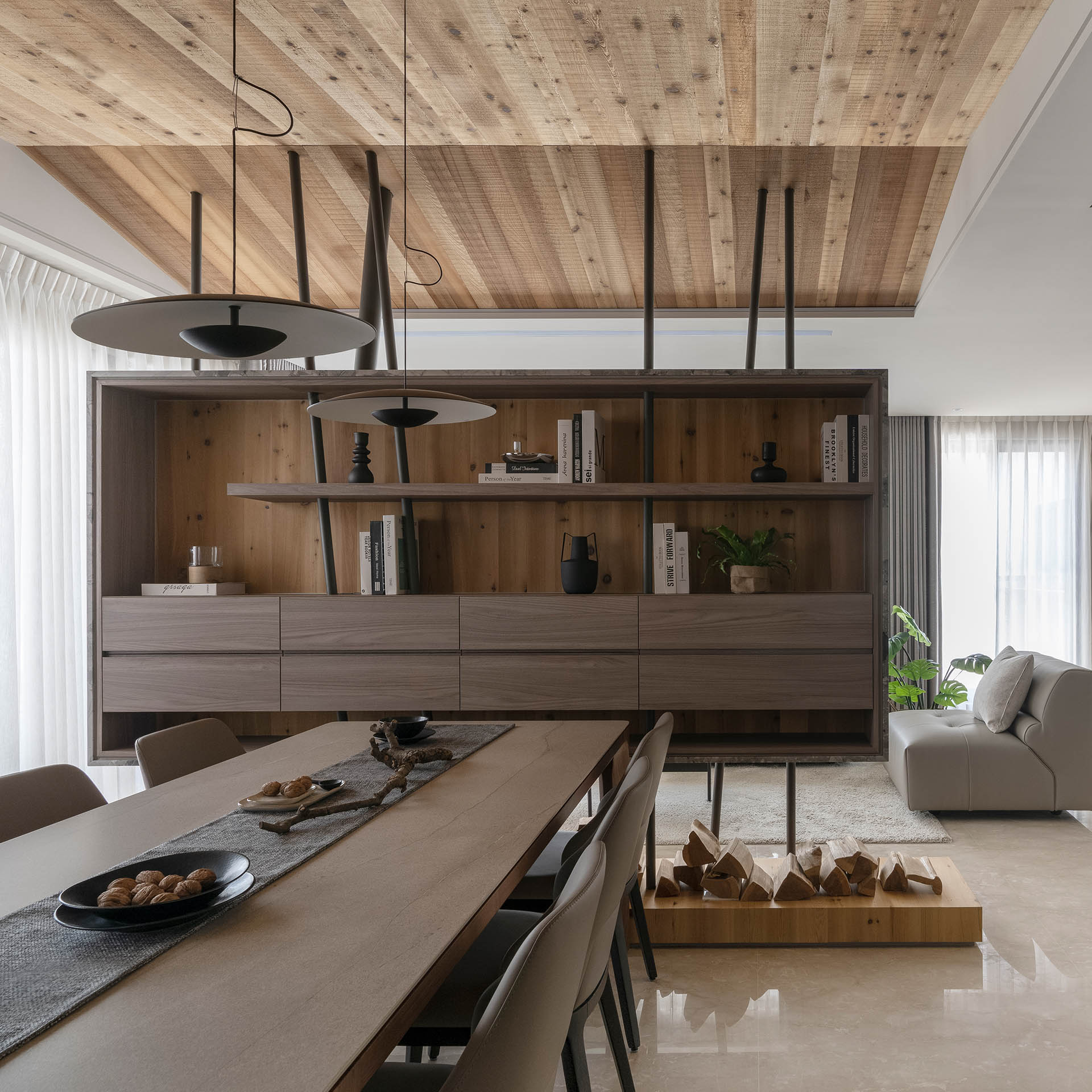 The log cabin